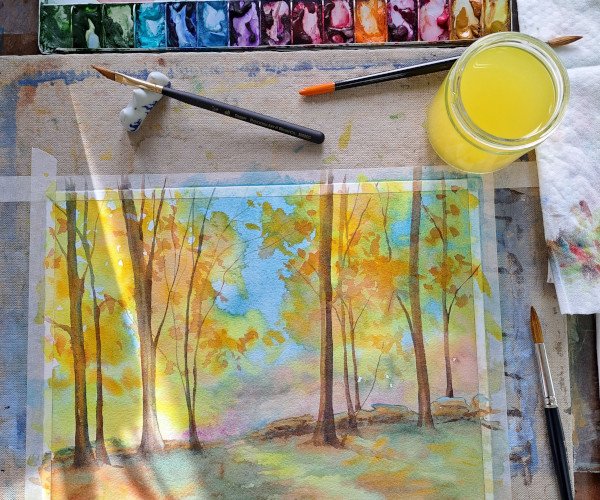 Fall Watercolor Workshops