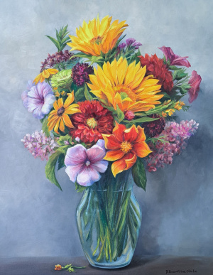 Farmer's Market Bouquet - New Paintings 2023