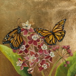 Monarch Kaleidoscope on Milkweed I