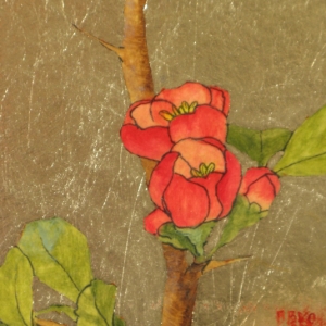 Quince Blossoms III