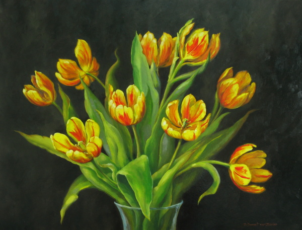 Fire Tulips