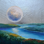 Full Moon Over Keuka Lake