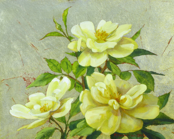 Three Yellow Roses