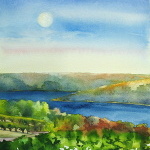 Keuka Moon